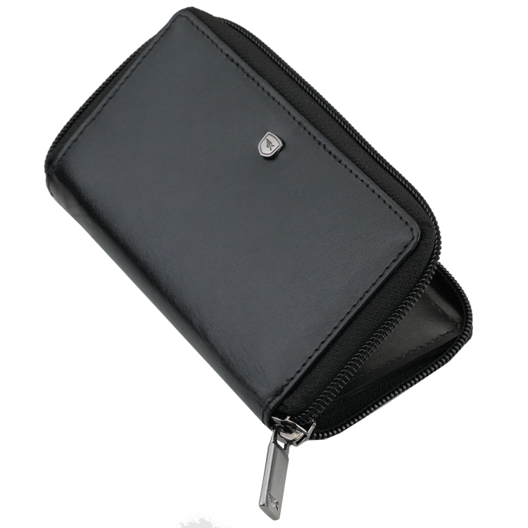 Kochmanski duże etui na klucze dokumenty portmonetka organizer skóra czarne OHIO 3594 (4).png
