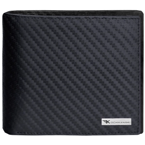 Slim cienki mały portfel męski carbon RFID Dubai