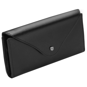 Eleganckie etui na okulary skóra naturalna czarne OHIO