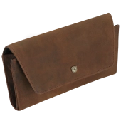 Pokrowiec skórzane etui na okulary brązowe ARIZONA