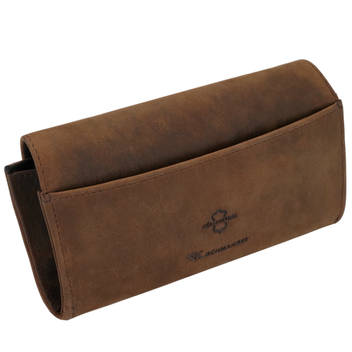 Kochmanski poziome skórzane etui na okulary brązowe ARIZONA 3611 (2).png