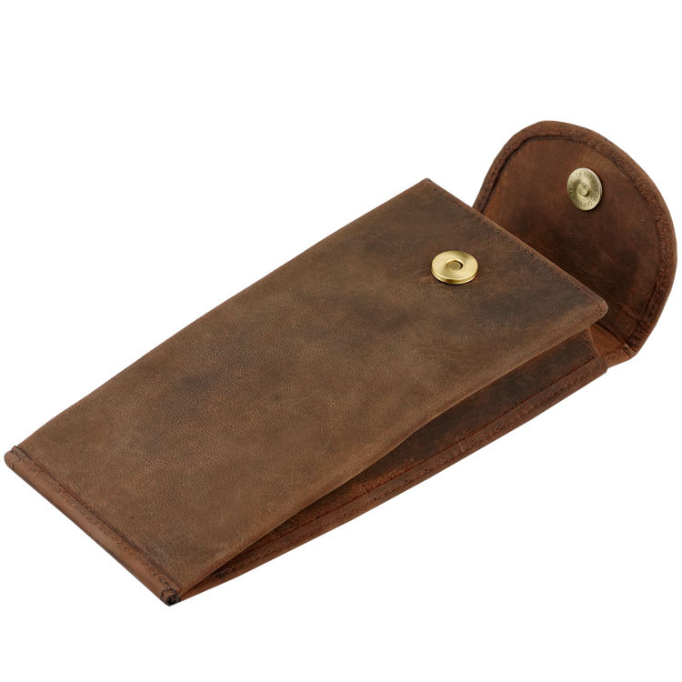 Kochmanski pionowe skórzane etui na okulary brązowe ARIZONA 3605 (3).png