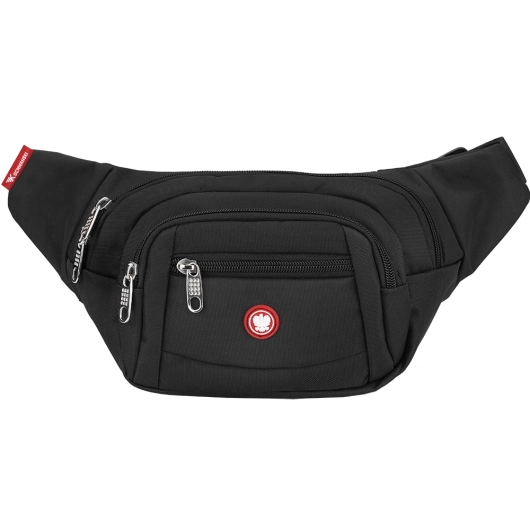 KOCHMANSKI nerka męska saszetka na ramie pas biodrowa czarna EAGLE (1).png