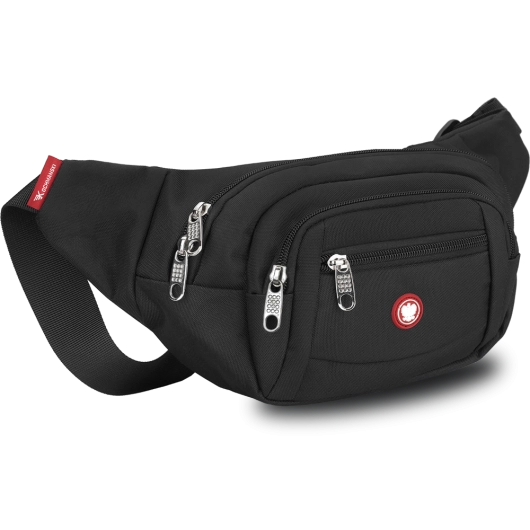 KOCHMANSKI nerka męska saszetka na ramie pas biodrowa czarna EAGLE (3).png