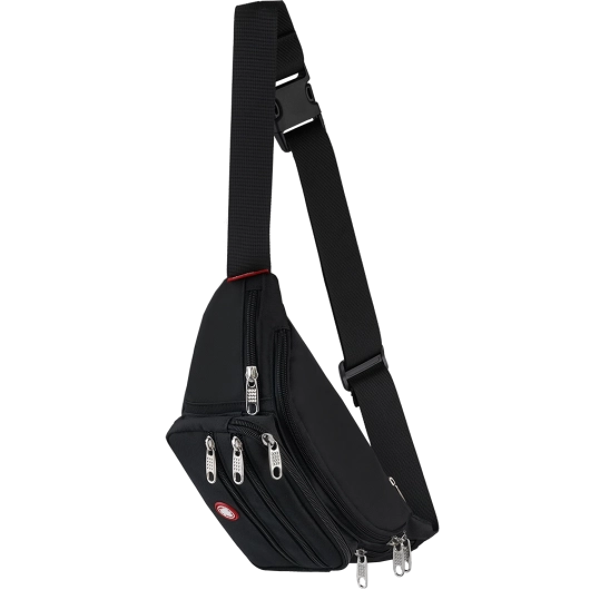 KOCHMANSKI męska saszetka nerka na ramie pas biodrowa czarna EAGLE (2).png