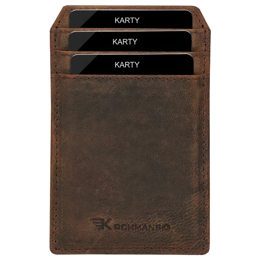 Kochmanski skórzane etui na karty dokumenty cienkie brązowe (6).png