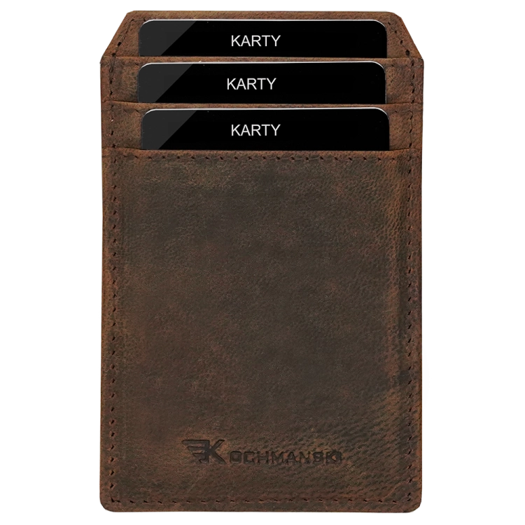 Kochmanski skórzane etui na karty dokumenty cienkie brązowe (6).png