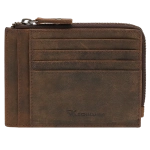 Etui na karty skórzane portfel skóra naturalna brązowe