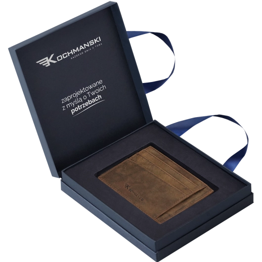 Kochmanski skórzane etui na karty cienkie skóra naturalna brązowe  (4).png