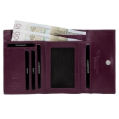 Kochmanski portfel damski na bigiel skórzany śliwkowy portmonetka RFID 3639 (7).jpg