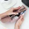 Kochmanski portfel damski skórzany różowy pudrowy na zamek portmonetka RFID  3675 (10).JPG