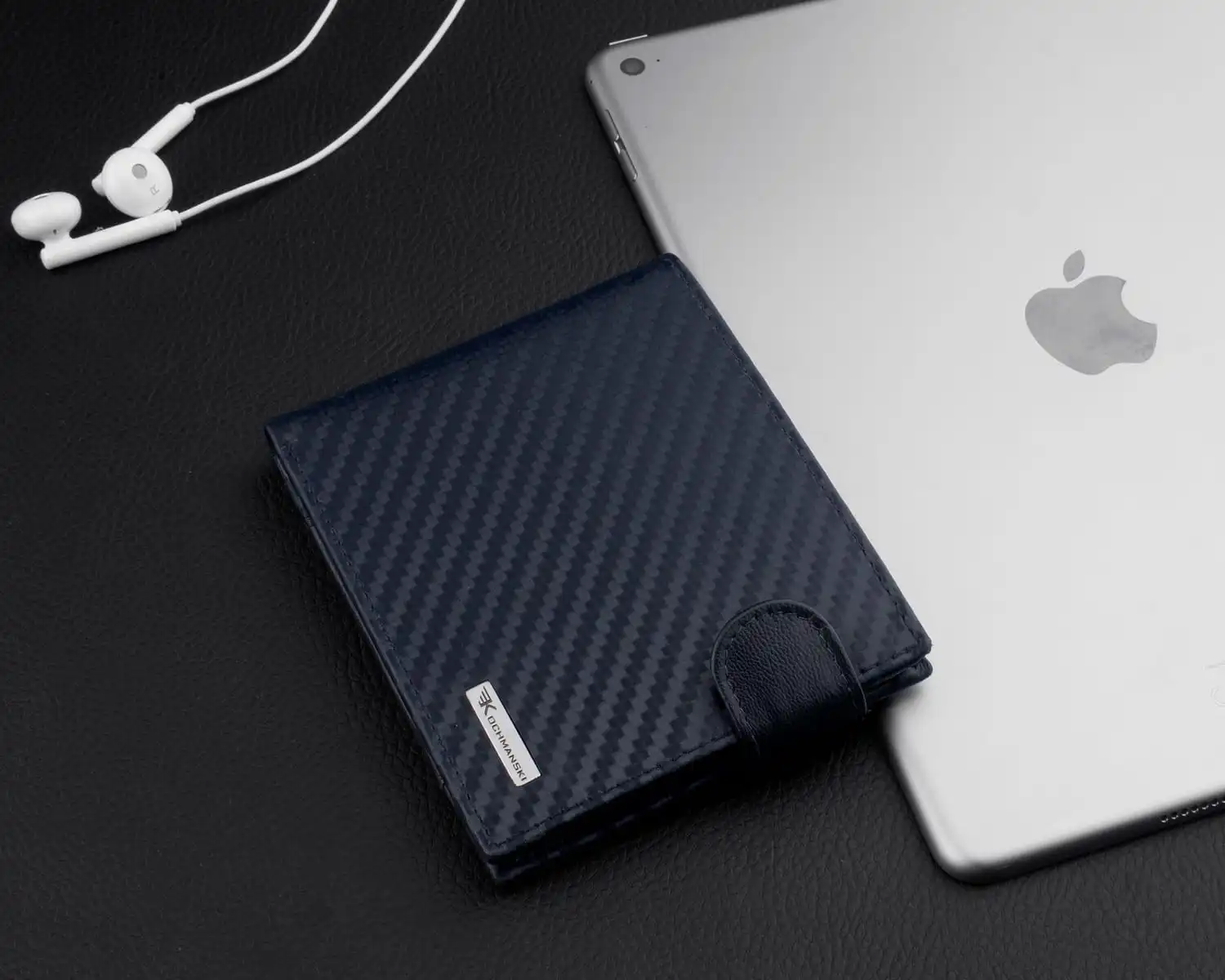 Cienki pojemny portfel