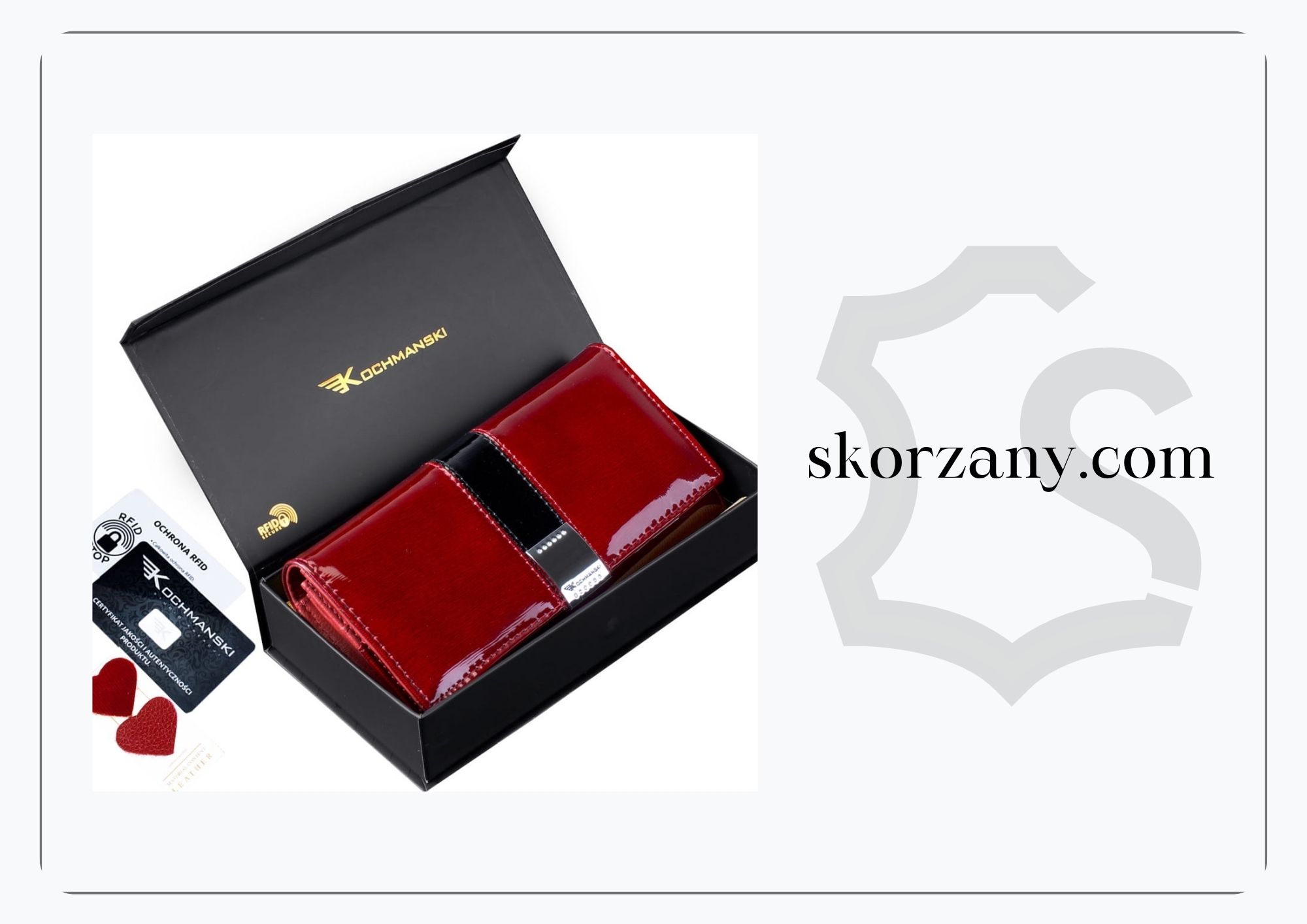 Kochmanski portfel damski 4144